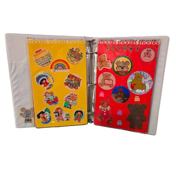 Vintage Sticker Book 80s Puffy Scratch And Sniff Garfield Michael Jackson Kool-a - Picture 7 of 16